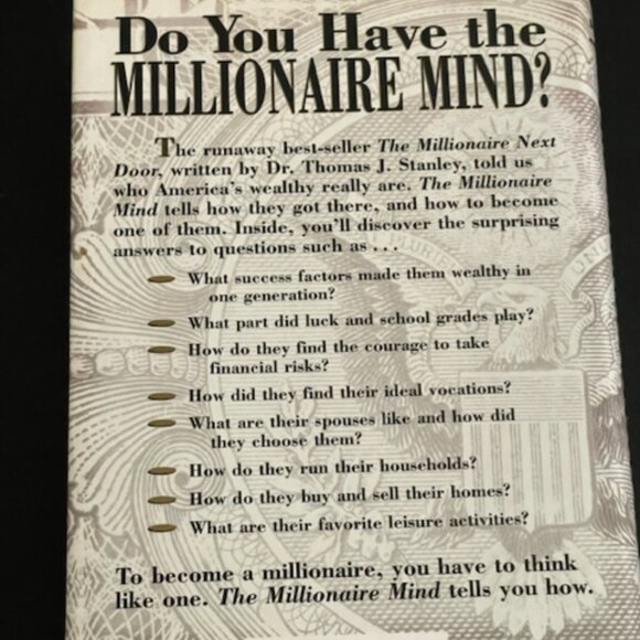 The Millionaire Mind | by Thomas J. Stanley, Ph.D. - Picture 2 of 3